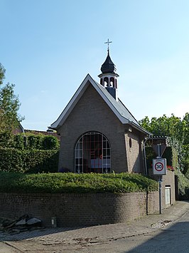 Mariakapel met de trap aan de zijkant (tot 2010)