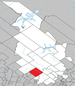 Location within Matawinie RCM.