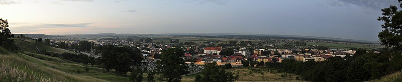 Widok na Pińczów