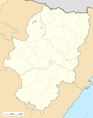 1992 Summer Olympics torch relay is located in Aragon
