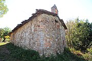 Die Kirchenruine von San Cassiano