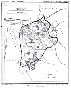 Zesgehuchten in 1866