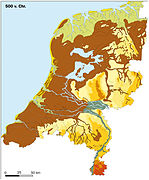 Nederland rond 500 v.Chr.