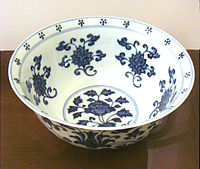 Blue and white, Ming Xuande (1426-1435).