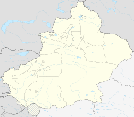 Karamay is located in Xinjiang