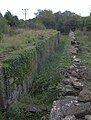 Derelict lock on the Somerset Coal Canal next to Caisson House