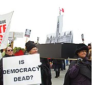 Toronto protest drama