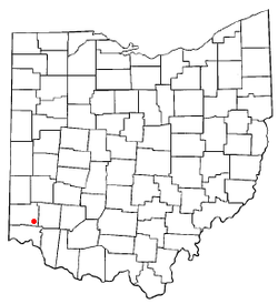 Location of Beckett Ridge, Ohio