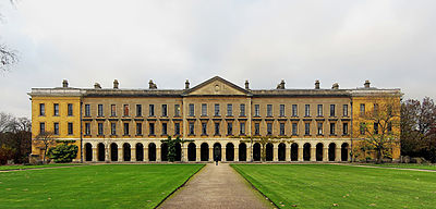 The New Building of Magdalen College was meant to form part of a quadrangle, but only one side was completed. Edward Gibbon and C. S. Lewis had their rooms here.