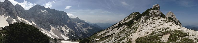 Blick vom Seeländer Sattel