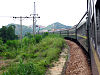 A passenger train on the Pingnan railway in 2008