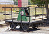 A handcar from the Roaring Camp and Big Trees Railroad