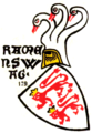 Wappen der «Ramenswag» in der Zürcher Wappenrolle, um 1340