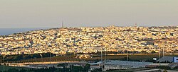 Naxxar és Ħal Għargħur panorámája Mdina falairól