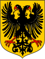 Doppelköpfiger Reichsadler, arms of the German Confederation, 1865