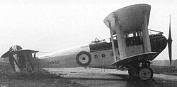 Prototyp der Avro Aldershot