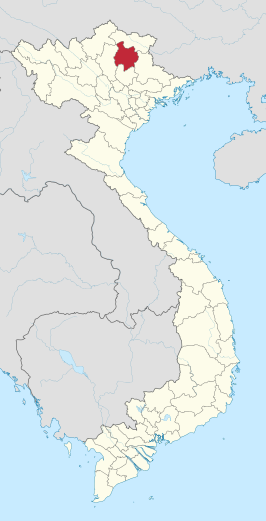 Kaart van Bắc Kạn