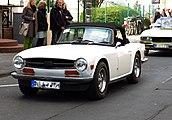 Triumph TR6 beim Oldtimertreffen „Beuel Classics“