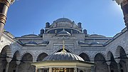 The courtyard and the domes