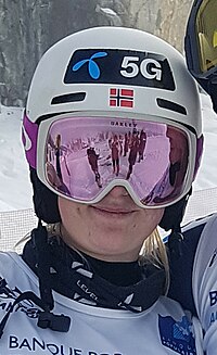 Bianca Bakke Westhoff beim Europacupslalom in Vaujany am 27. Januar 2023