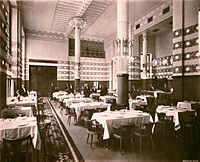 Sala jadalna w 1902