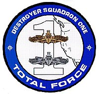 Destroyer Squadron One insignia