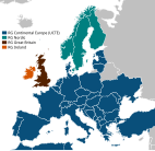 European electric grids