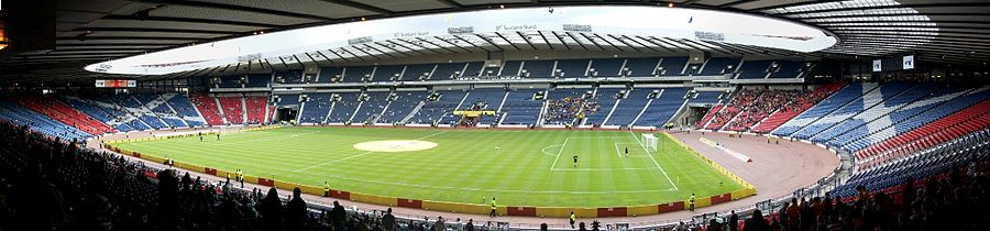 Panorámakép a Hampden Parkról