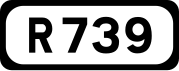 R739 road shield}}