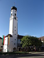 Ehemaliges Tuchhaus mit Blaserturm