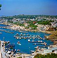 Panorama of the harbour of Leuca