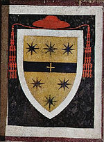 Verso: Cardinal Casini's Coat of Arms