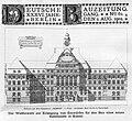 Neues Rathaus Kassel, Wettbewerb 1. Preis, Ansicht 1902