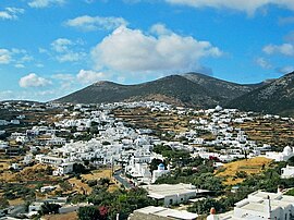 Villages of Apollonia and Katavathi seen from Ano Petali