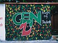 A graffiti of Gen Z drawn by the students