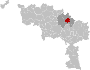 Écaussinnes în Provincia Hainaut