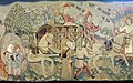 Transport von Reliquien, Darstellung vom Ende des 15. Jahrhunderts