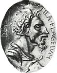 Rönesans madalyonu üzerinde Attila (15. yüzyıl)