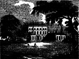 Bushy House from an 1827 book illustration