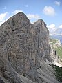 Le cime d'Auta dalla punta del Barbacin.