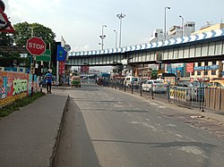 Dunlop crossing in July 2022