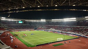 Das Gelora-Bung-Karno-Stadion im Oktober 2018