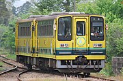 Isumi Class 200 DMU cars in May 2011