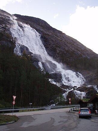 Langfossen beim Åkrafjord (2006)