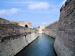 The Moat of the Royal Wall of Ceuta.