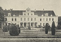 Wolsztyński Palace in Wolsztyn,[28] property of Apolinary Gajewski, before reconstruction