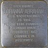 Stolperstein für Johanna Abraham