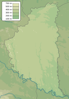 Pochaiv Lavra is located in Ternopil Oblast