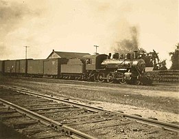 Engine № 72 at Sturgeon Bay; from postcard of unknown date