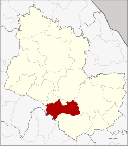 District location in Sakon Nakhon province